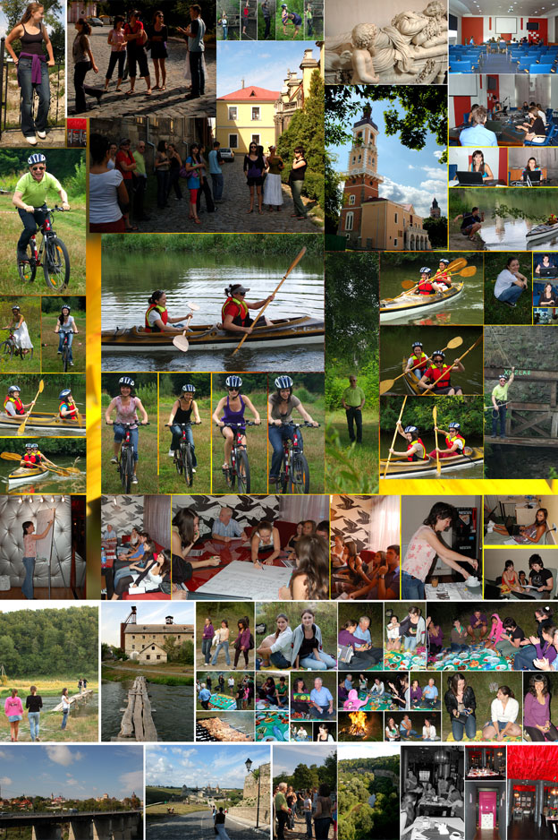 Team Building Collage
